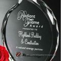 Personalized Crystal Glass Awards Souvenir For Company Trophy